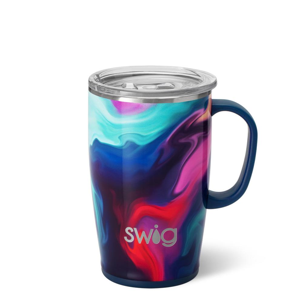 Aura 18oz Travel Mug with Handle